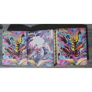 Pokemon TCG Mini Portfolio Binder Lost Origin NO CARDS Holds 60 Cards Lot of 3